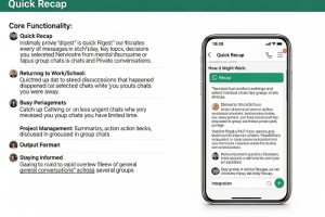 واتس‌اپ داره روی یه قابلیت به اسم Quick Recap کار می‌کنه که باهاش می‌شه پیام‌های چند تا چت رو با هم خلاصه کرد