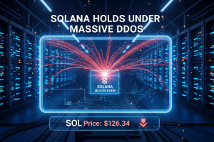 سولانا زیر بار حملات سنگین دی‌داس؛ قیمت SOL در حال تست حمایت ۱۲۶ دلاری