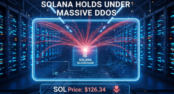 سولانا زیر بار حملات سنگین دی‌داس؛ قیمت SOL در حال تست حمایت ۱۲۶ دلاری